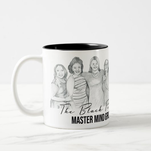 Mug de café à la perle noire (Gauche)