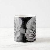 Mug de café à la rose noire et blanche (Centre)