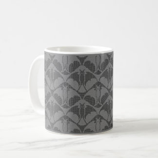 Mug de café à pâte gris foncé