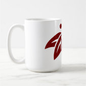 Mug de café Abstrait en silhouette (Gauche)