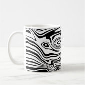 Mug de café Abstrait rayé (Gauche)
