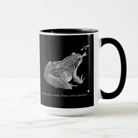 Mug de café "Adulte de la grenouille" (Droite)