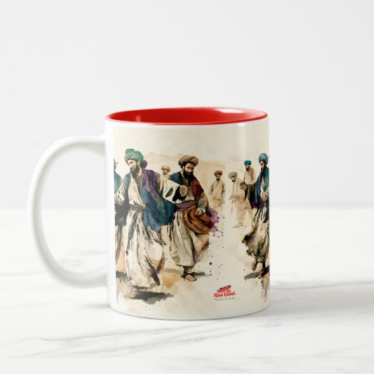Mug de café afghan Athan Dance (Gauche)