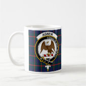 Mug de café Agnew Clan Badge - Taille 11oz (Gauche)