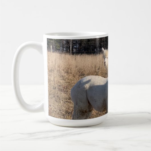 Mug de café - Alpacas Abby & Bailey (Gauche)