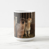 Mug de café - Alpacas dans la neige (Centre)