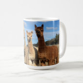 Mug de café - Alpacas Phaethon, orge et Marvin (Devant droit)