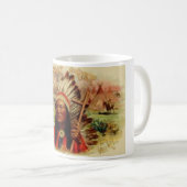 Mug de café amérindien (Devant droit)