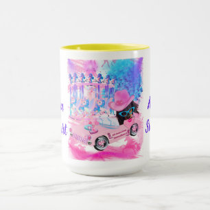 Mug de café amoureux américain