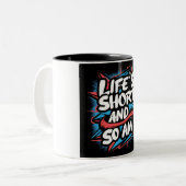Mug de café amusant (Devant gauche)