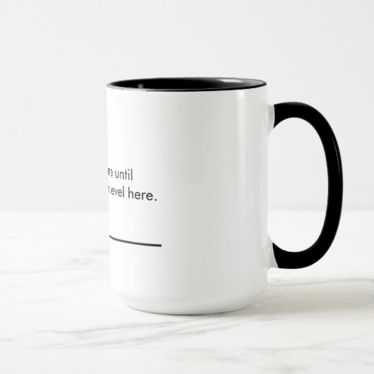 Mug de café amusant (Droite)
