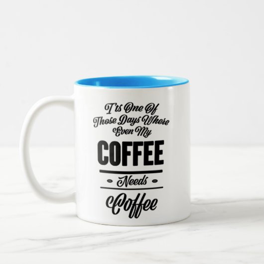 Mug de café amusant (Gauche)