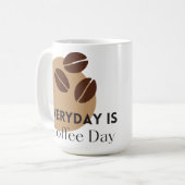 Mug de café amusant (Devant gauche)
