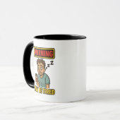 Mug de café amusant (Devant gauche)