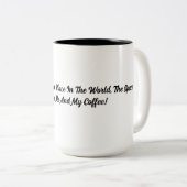 Mug de café amusant (Devant droit)