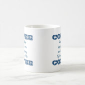 Mug de café amusant | Être plus comme du café (Centre)