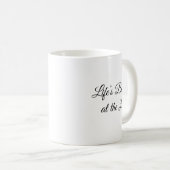 Mug de café amusant personnalisé (Devant droit)
