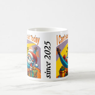 Mug de café amusant pour les jours paresseux et ma