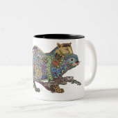 Mug de café animal - Mélange (Devant droit)