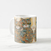 mug de café apaisant les chats (Devant gauche)