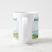 Mug de café aquarelle Martha's Vineyard (Dos)