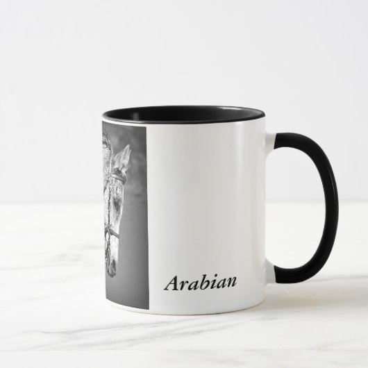 Mug de café Arabe Horse (Droite)