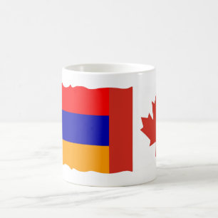Mug de café arménien et canadien