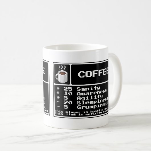 Mug de café article RPG (Devant droit)