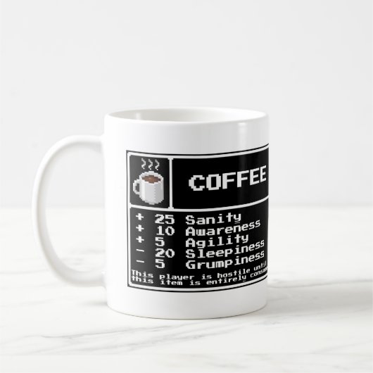 Mug de café article RPG (Gauche)
