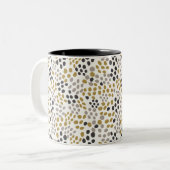 Mug de café artistique inspiré du milieu du siècle (Devant gauche)