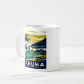 Mug de café Aruba - Taille 11oz (Devant gauche)