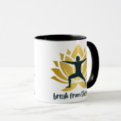 Mug de café Asana BFTG (Devant droit)