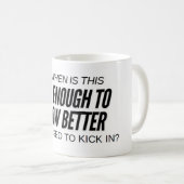 Mug de café - Assez vieux (Devant droit)