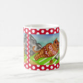 Mug de café au bikini (Devant droit)