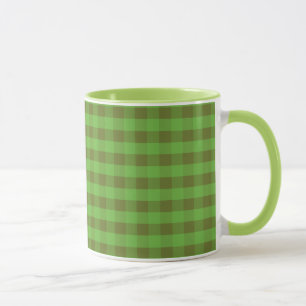 Mug de café au sabot à bille verte à la campagne