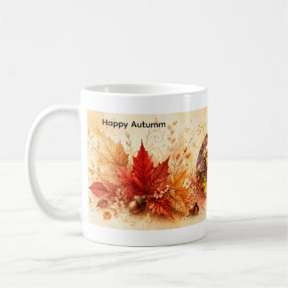 Mug de café automnal cosy