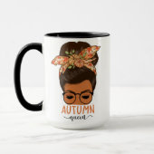 Mug de café automne Queen Automne (Gauche)