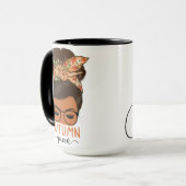 Mug de café automne Queen Automne (Devant gauche)