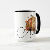 Mug de café automne Queen Automne (Devant droit)