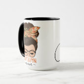 Mug de café automne Queen Automne (Devant gauche)