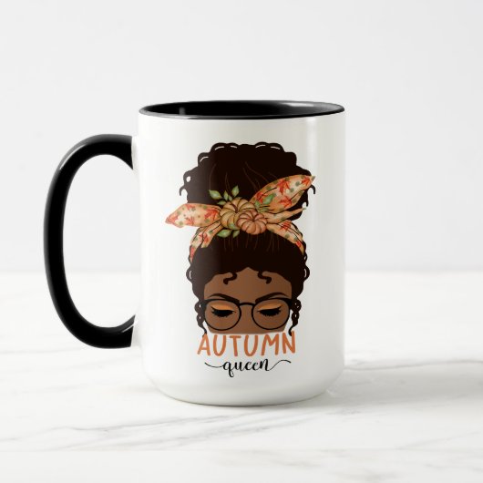Mug de café automne Queen Automne (Gauche)