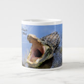 Mug de café avec Alligator Growl (Devant)