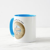 Mug de café avec calendrier de retraite 2026 (Devant gauche)