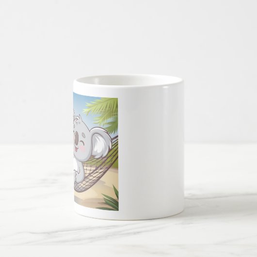 Mug de café avec Cute Koala (Centre)