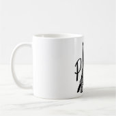 Mug de café avec design de la Tour Eiffel de Paris (Gauche)