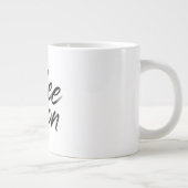 Mug de café avec étiquette (Droite)