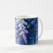 Mug de café avec Fleur de Wisteria Design (Devant droit)