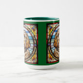 Mug de café avec Labradoodle mignon (Centre)