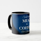 Mug de café avec message amusant (Devant gauche)