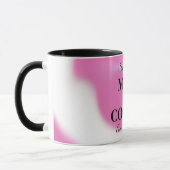 Mug de café avec message amusant (Gauche)
